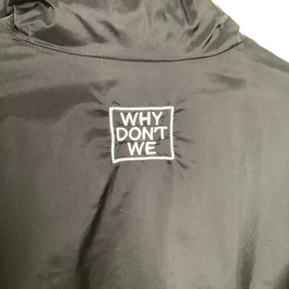 Why Don’t We Band Black Turquoise Concert Pullover Windbreaker XS - Picture 6 of 11